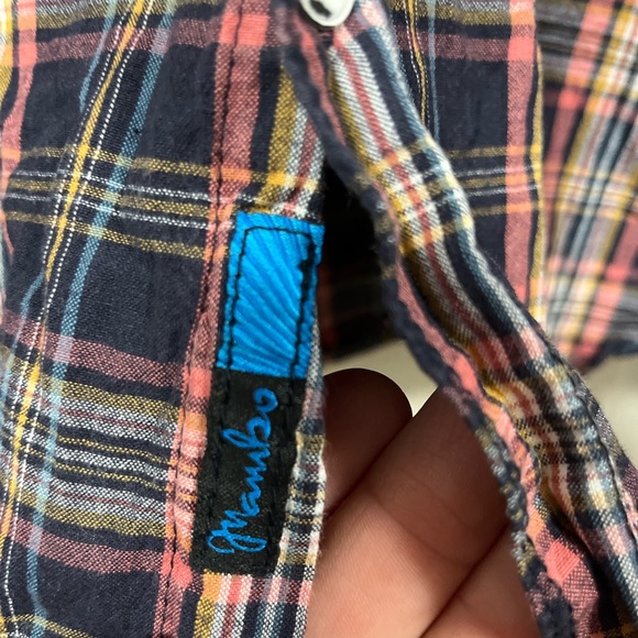 Mambo flannel shirt . Men’s Large. Beautiful colors and great quality - Picture 3 of 4